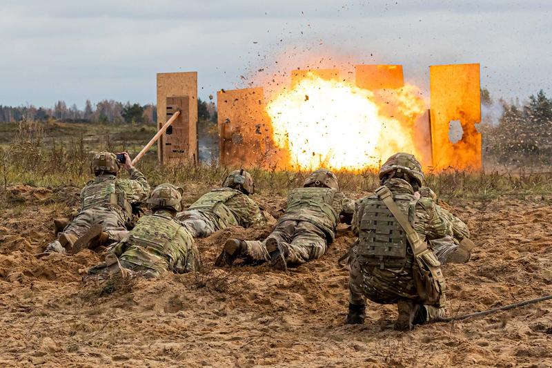 Manevre militare NATO in Letonia , Foto: U.S. Army / Zuma Press / Profimedia Images