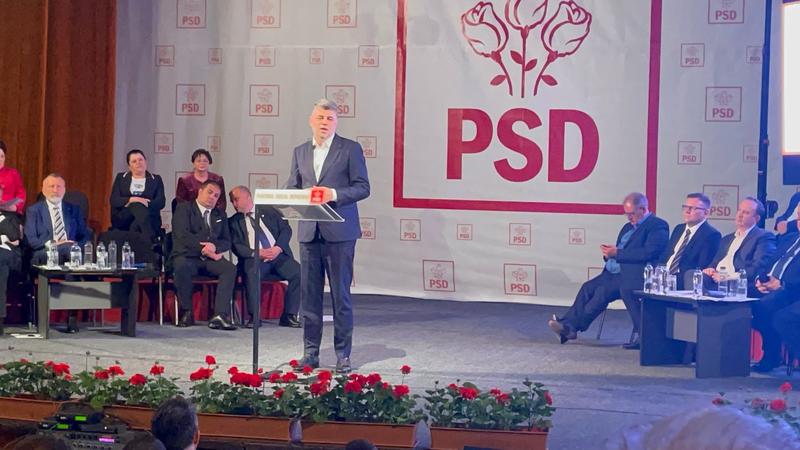 Ciolacu, la Vaslui, la numirea lui Adrian Solomon lider al filialei PSD, Foto: HotNews.ro / Simona Voicu