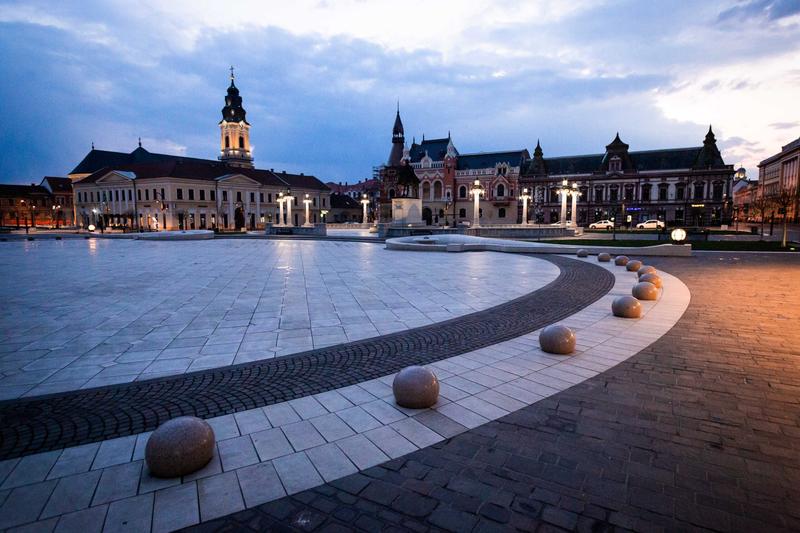 Piața Unirii din Oradea, Foto: Inquam Photos / Silviu Filip