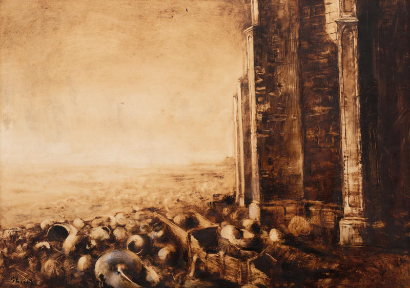 Vestigiile memoriei_Adrian Ghenie, Foto: Artmark