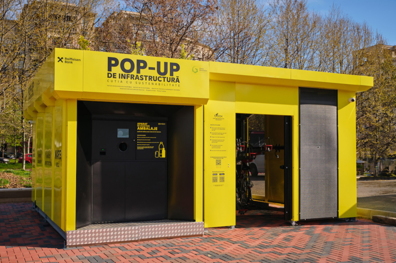 Pop-up de infrastructură, Foto: Green Revolution