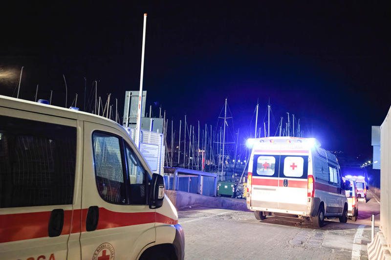 ambulanta Italia, Foto: Salvatore Cavalli/SOPA Images/Sh / Shutterstock Editorial / Profimedia