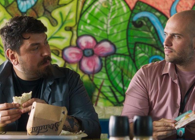 Micutzu și Matei Dima în filmul Teambuilding, Foto: Filmul Teambuilding / Instagram