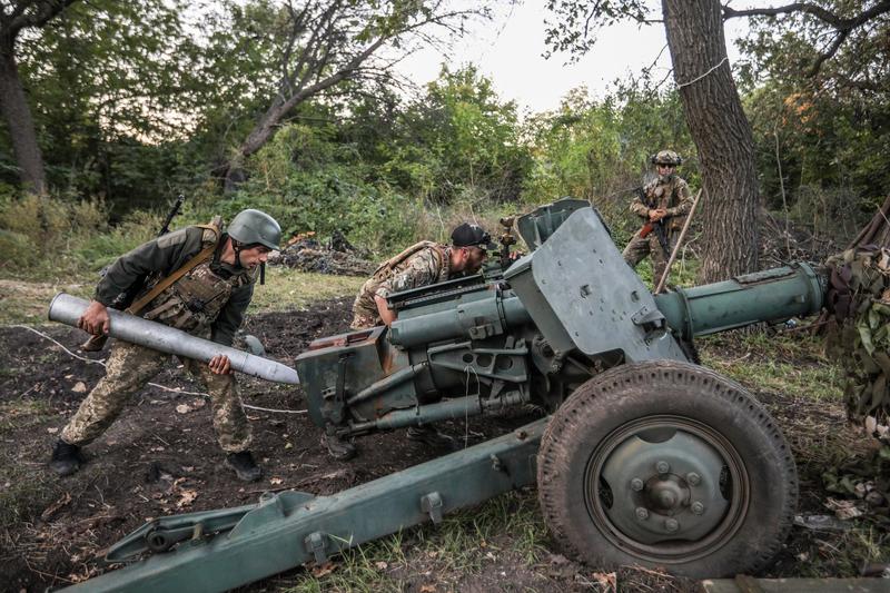 Soldați ucraineni în Ceasiv Iar, Foto: Aziz Karimov / Zuma Press / Profimedia
