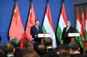 Xi Jinping și Viktor Orban la Budapesta, Foto: Xie Huanchi / Xinhua News / Profimedia