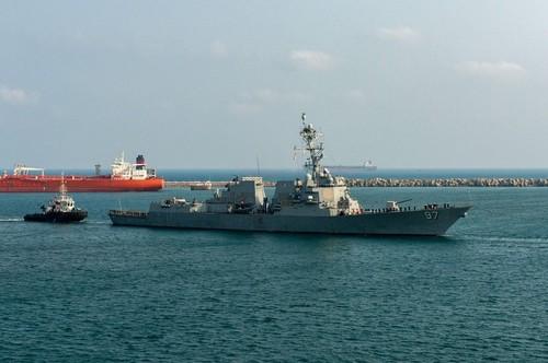 Distrugătorul american USS Halsey, Foto: APFootage / Alamy / Alamy / Profimedia