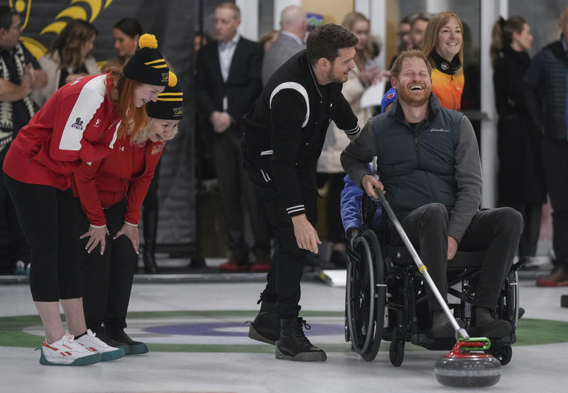 Prințul Harry la Jocurile Invictus, Foto: Darryl Dyck / AP / Profimedia