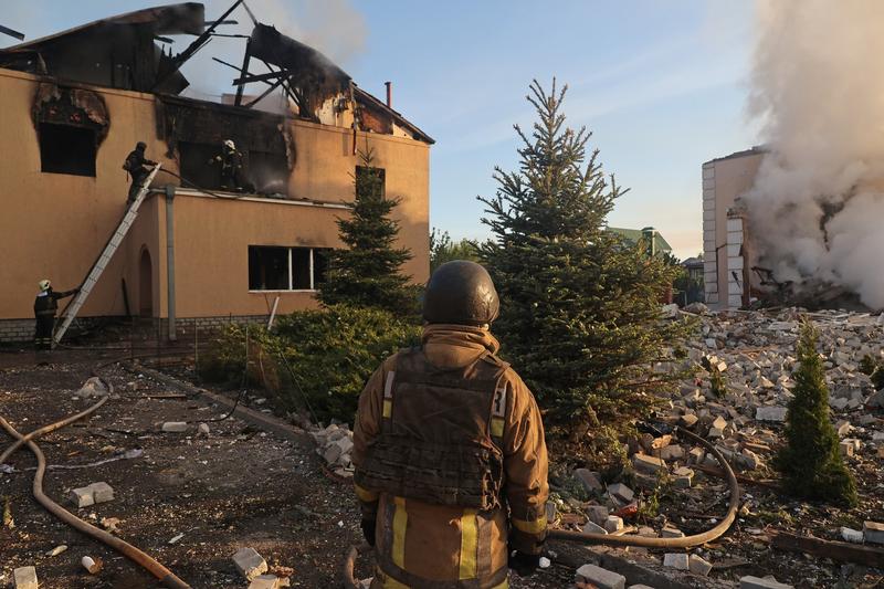Bombardament rusesc în Harkov, Foto: Vyacheslav Madiyevskyy / Avalon / Profimedia
