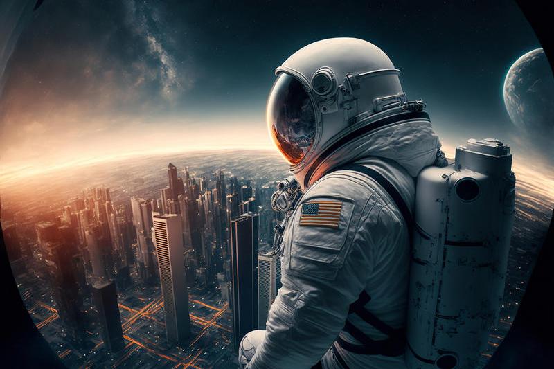 astronaut, Foto: Unai Huizi / imageBROKER / Profimedia