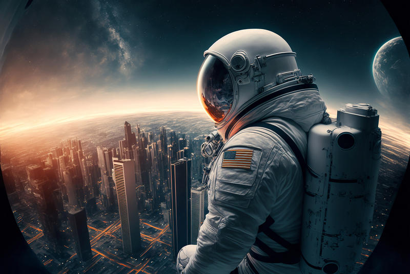 astronaut, Foto: Unai Huizi / imageBROKER / Profimedia