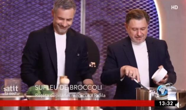 Rafila la emisiune de gătit, Foto: Captura Antena 3