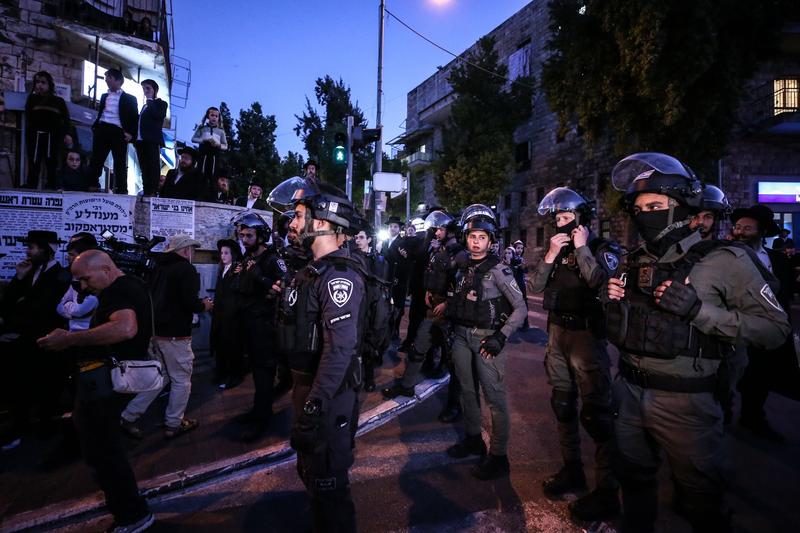 Proteste anti-Israel ale palestinienilor si evreilor ultraortodocsi, Foto: Saeed Qaq/NurPhoto / Shutterstock Editorial / Profimedia