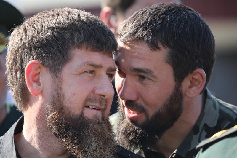Ramzan Kadirov si Magomed Daudov, supranumit Lord, in 2019, Foto: TASS / ddp USA / Profimedia