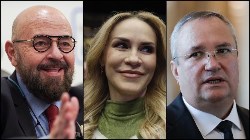 Piedone, Firea, Ciuca, Foto: Colaj foto