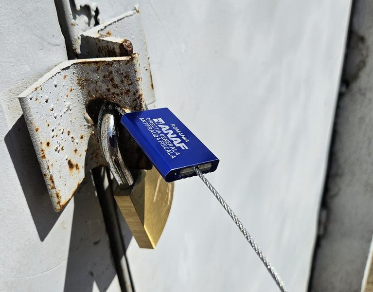 Sigiliu Antifrauda ANAF, Foto: Hotnews / Florin Barbuta