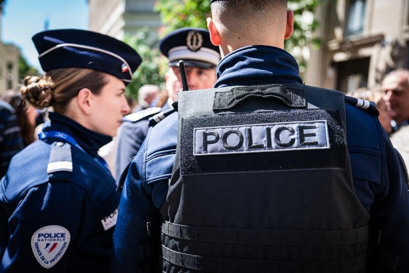 Polițiști francezi (imagine generică), Foto: Xose Bouzas / AFP / Profimedia