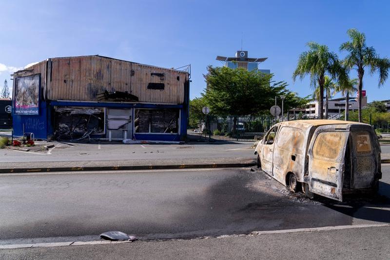 Dezastru în Noua Caledonie din cauza revoltelor, Foto: NICOLAS JOB / Sipa Press / Profimedia