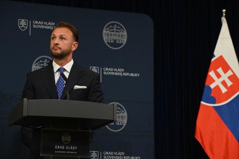 Ministrul slovac de Interne, Matus Sutaj Estok, Foto: VLADIMIR SIMICEK / AFP / Profimedia