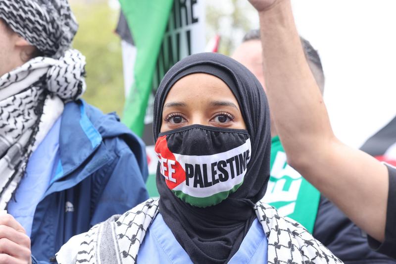 Protest pro-palestinian în Marea Britanie, Foto: Monica Wells / Alamy / Alamy / Profimedia