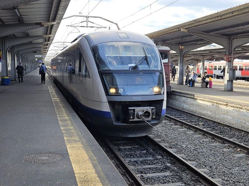 Trenul international Bucuresti - Ruse, Foto: Vlad Barza / HotNews.ro