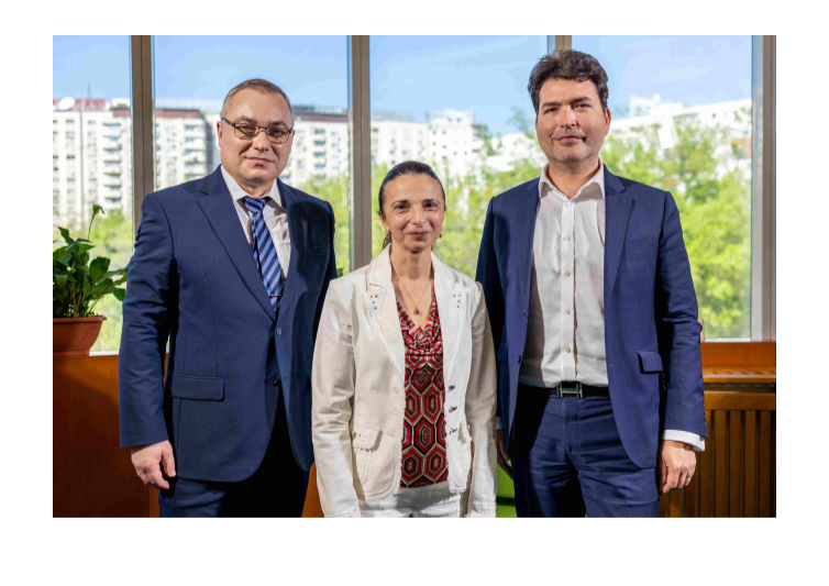 Gabriel Bălașu, Nela Petrișor și Alexandru Berea, Foto: CSALB