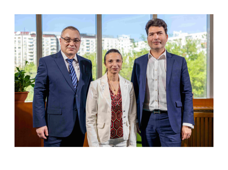 Gabriel Bălașu, Nela Petrișor și Alexandru Berea, Foto: CSALB