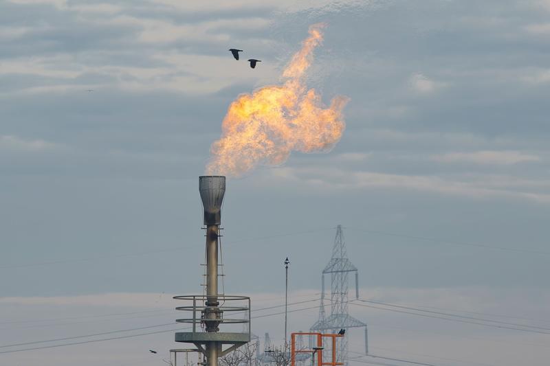 Stația Glina de epurare a apelor uzate din sistemul de canalizare al Bucureștiului, 14 decembrie 2023, Foto: Lucian Alecu / Shutterstock Editorial / Profimedia