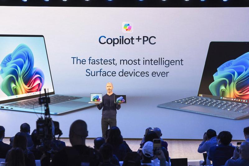 Microsoft la lansarea gamei Copilot, Foto: Jason Redmond / AFP / Profimedia Images