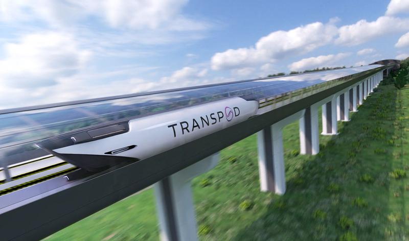 Hyperloop - ilustratie, Foto: ABACA / Abaca Press / Profimedia