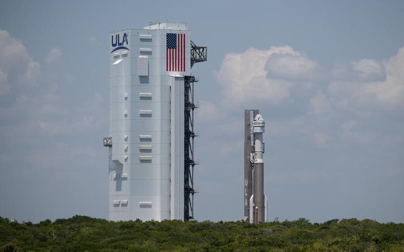 Boeing CST-100 Starliner și racheta Atlas V, Foto: Joel Kowsky/Nasa / Zuma Press / Profimedia