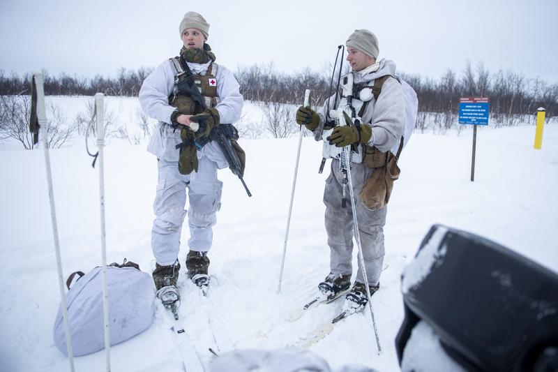 Soldati norvegieni la granita cu Rusia, Foto: Annika Byrde / AFP / Profimedia Images