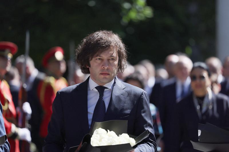 Irakli Kobahidze, premierul Georgiei, Foto: Prime Ministry of Georgia / AFP / Profimedia