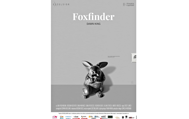 Afisul piesei Foxfinder, Foto: Teatrul Excelsior
