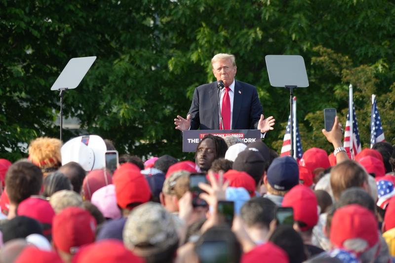 Donald Trump la un miting electoral organizat in South Bronx, Foto: Zuma / SplashNews.com / Splash / Profimedia