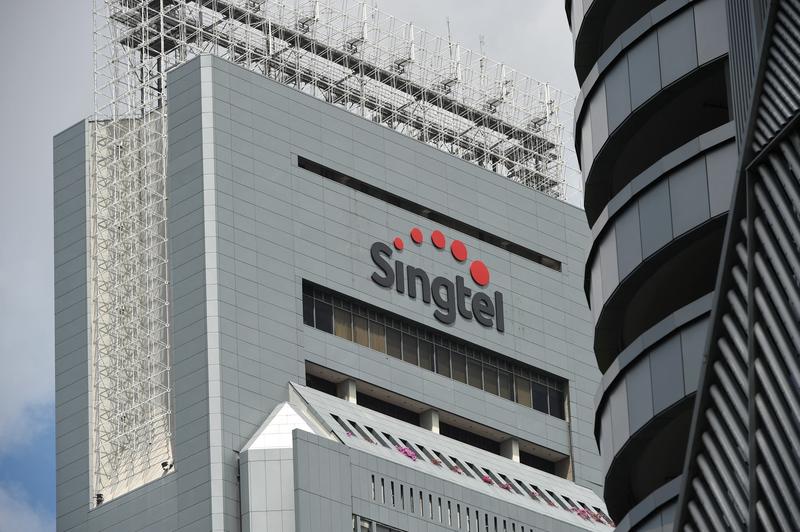 Sediul Singtel din Singapore, Foto: Roslan Rahman / AFP / Profimedia Images