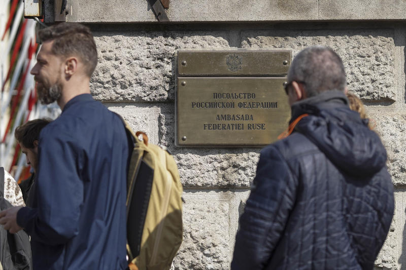 Ambasada Rusiei în România, Foto: Inquam Photos / Saul Pop