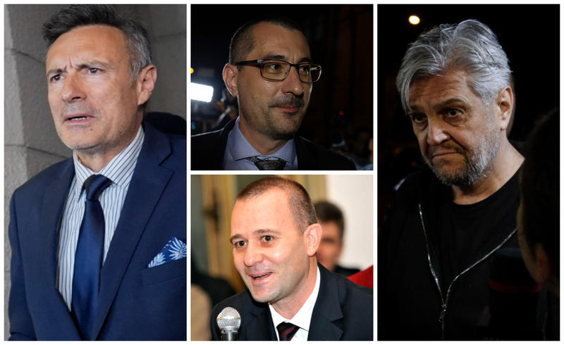 Colaj Florian Coldea, Dumitru Dumbravă, Doru Trăilă și Dan Tocaci, Foto: Inquam Photos / Agerpres
