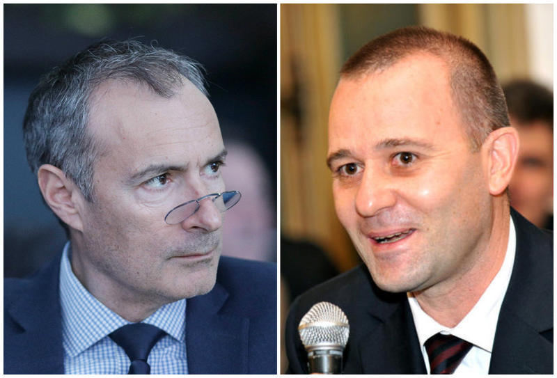 Colaj Florian Coldea și Dumitru Dumbravă, Foto: Inquam Photos / Agerpres