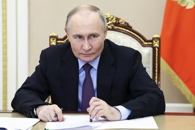 Vladimir Putin , Foto: Alexander Kazakov / AP / Profimedia