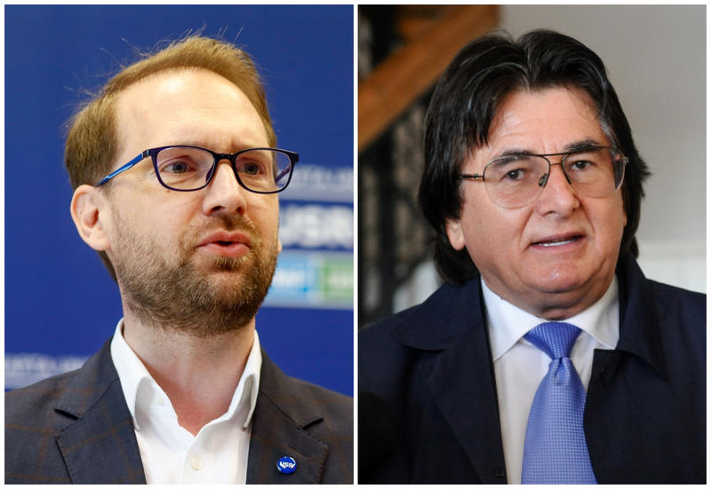 Colaj Dominic Fritz și Nicolae Robu, Foto: Inquam Photos / Agerpres