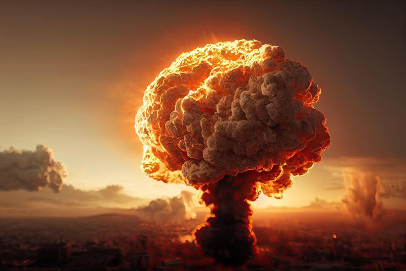 o explozie nucleara urmata de nordul ciuperca - imagine ilustrativa 3D, Foto: Benny Marty / Alamy / Alamy / Profimedia