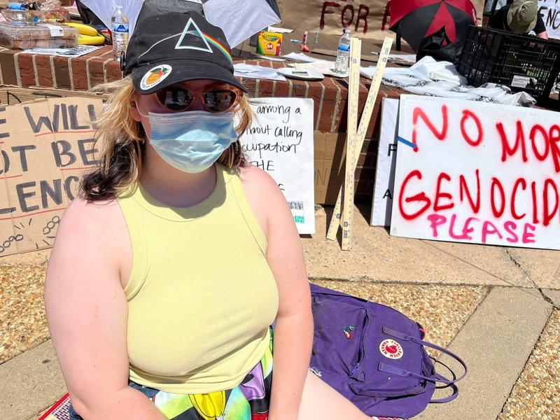 Protest împotriva războiului din Gaza la universitatea din Georgia, SUA, Foto: Matt Kempner / Zuma Press / Profimedia