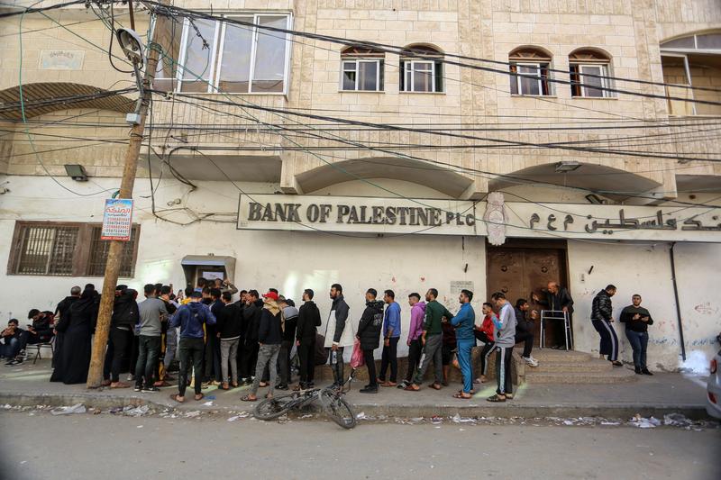 Sediu al Băncii Palestinei din Fâșia Gaza, Foto: AA/ABACA / Abaca Press / Profimedia
