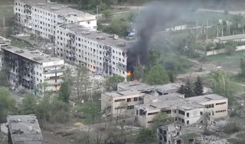Oceretîne, în ruine, Foto: Captura YouTube