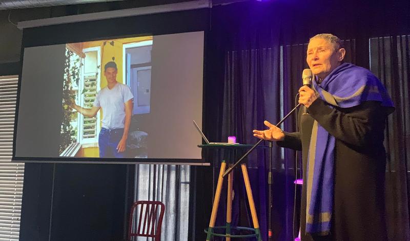 Robi Damelin și fiul ei, David, în fotografie, Foto: Arhiva personala