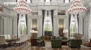 Palatul lui Putin. Candelabre care ar costa 870000 de lire, Foto: east2west news / WillWest News / Profimedia