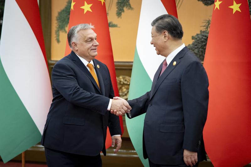 Viktor Orban și Xi Jinping, Foto: Zoltan Fischer / AP / Profimedia