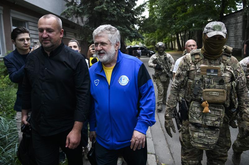 Ihor Kolomoisky (centru), Foto: Maxym Marusenko-NurPhoto / Shutterstock Editorial / Profimedia