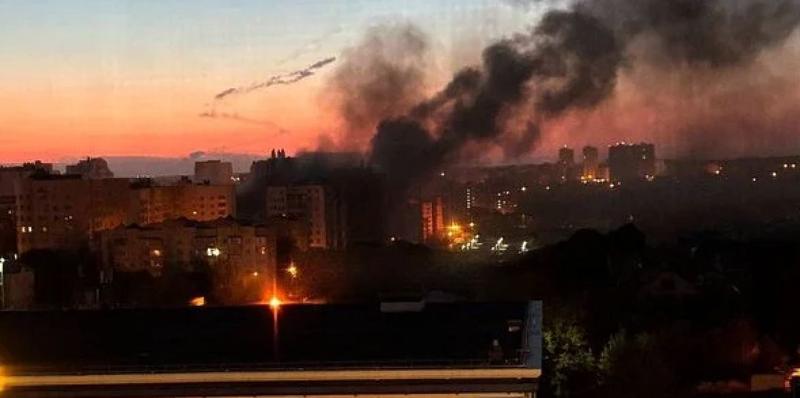 Atac în Belgorod, Foto: Ukrainian Front / X