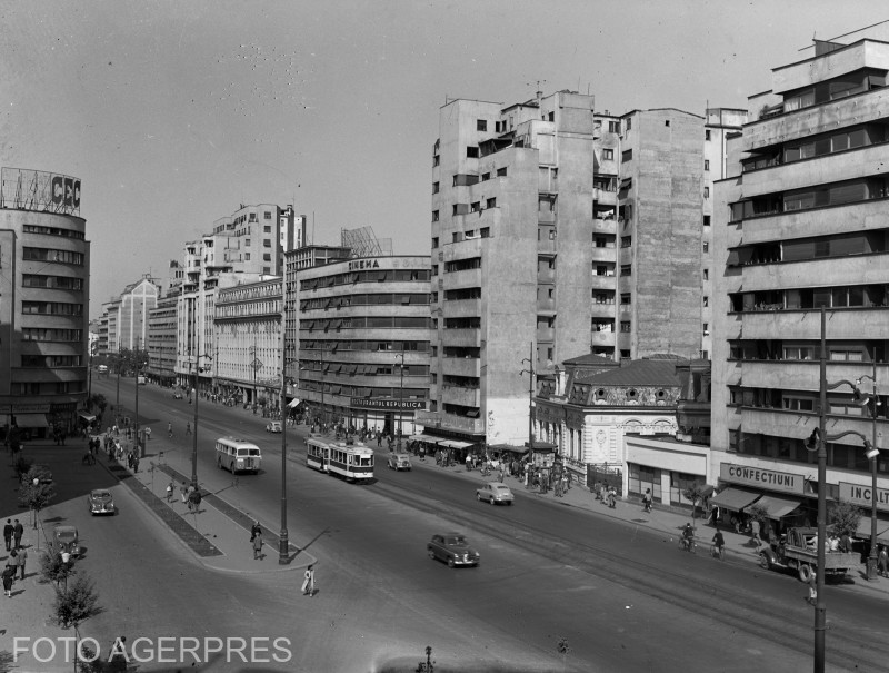 Bulevardul Magheru 1957 / FOTO: Agerpres